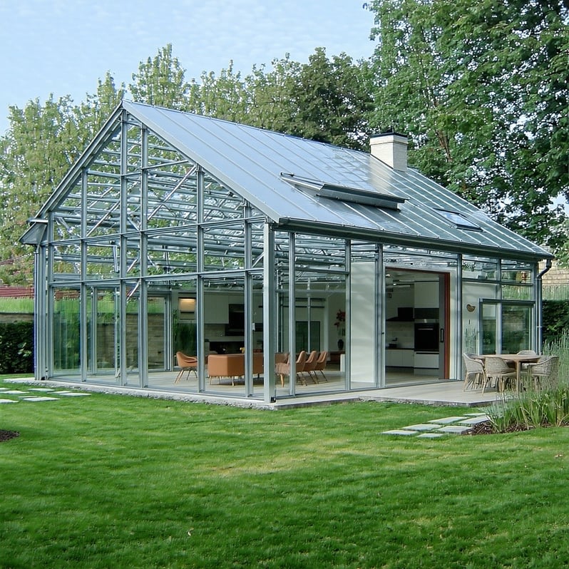 Com'è fatta una casa in acciaio