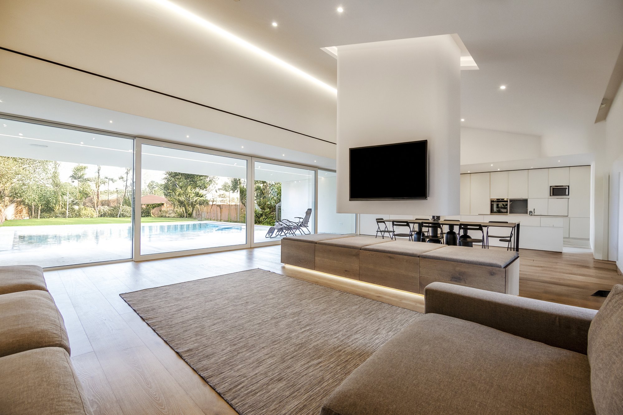 Interni casa in acciaio e rivestimento a secco - y-uno